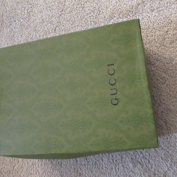 GUCCI Rhyton Monogram Logo Sneaker Tennis Shoes Double G  size 44 11USA main image 6